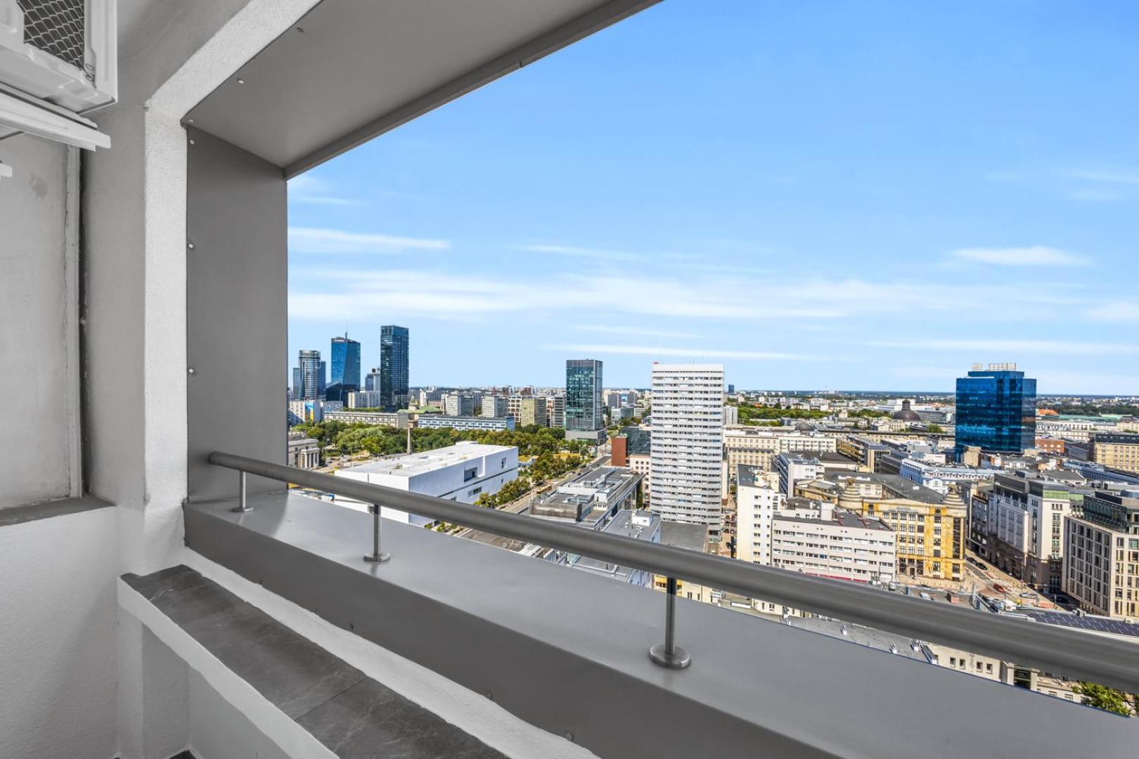 21st Floor Centrum - Balcony, View, Ac - By Rentujemy Warsaw